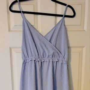 Brand new,  never worn out,  ruffle, shin length summer dress.